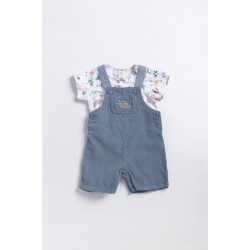 Dungaree with T-Shirt 